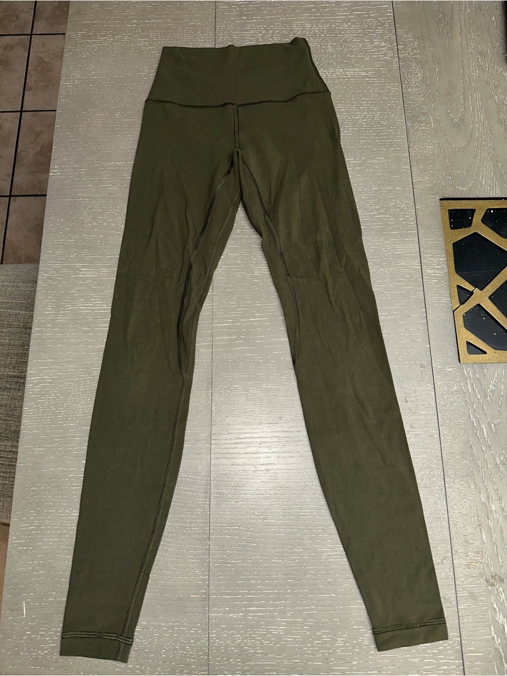 Lululemon Olive Green Women's Leggings